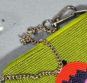 Monedero de Cuentas Coloridas Hecho a Mano para Niños, Cartera de Tela Personalizada con Cierre de Cremallera, Monedero de Bolsillo, Arte y Manualidades - Product Image 2