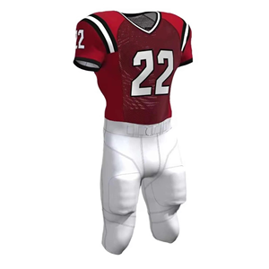 Uniforme de football américain personnalisé en gros, ensemble de maillots d'équipe sublimés, fabricant OEM - Product Image 4
