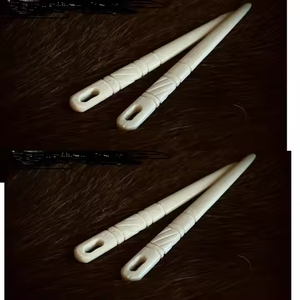 Aguja Antigua de Hueso de Búfalo para Bordado, Manualidades y Punto de Cruz - Product Image 2