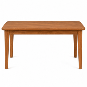 Table à manger rectangulaire en bois massif scandinave moderne, 6 places, écologique, stable, meubles pour la maison - Product Image 2
