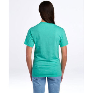 <b>Men's</b> Brown Short Sleeve O-Neck Cotton T-<b>Shirt</b> Jerzees Dri-Power 29MR Cotton Polyester Performance T-<b>Shirt</b> - Product Image 5