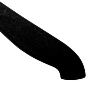 Couteaux de chef haut de gamme avec manche antidérapant texturé noir et lame large pour la cuisine professionnelle et la préparation des repas - Product Image 6