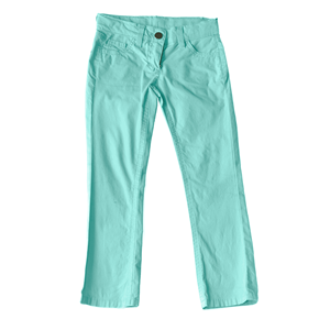 Men's Custom High Waist Casual Oxford Cotton <b>Spandex</b> Chino <b>Pants</b> Button Fly Midweight Plain Dyed-Comfortable Breathable Wide Leg - Product Image 1