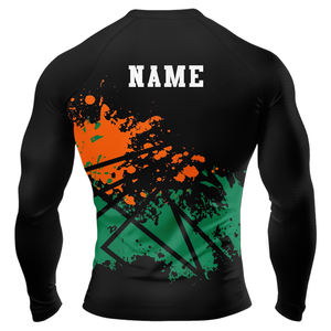 Rashguards de MMA Unisex al Por Mayor Más Vendidos, Hechos con Spandex/Nylon de Secado Rápido y Manga Larga a un Precio Razonable - Product Image 2