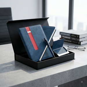 Agenda Premium relié Aurelux RE036 avec boucle pour stylo, 192 pages, logo personnalisé, cadeau d'entreprise pour usage professionnel - Product Image 2