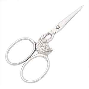Vintage Style Small Multi-Purpose Fancy <b>Scissors</b> with Stainless Steel Handle Sharp Tip for Embroidery, <b>Sewing</b> & Crafts - Product Image 1