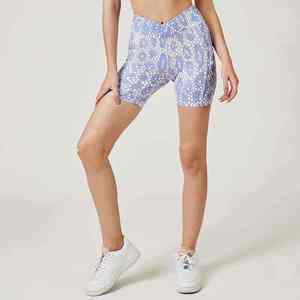 Conjuntos Deportivos para Mujer, 2 Piezas, Top Deportivo con Cierre Cruzado en la Parte Delantera, Pantalones Cortos, Conjuntos para Ejercicio, Gimnasio, Yoga, Fitness, Venta al Por Mayor - Product Image 6