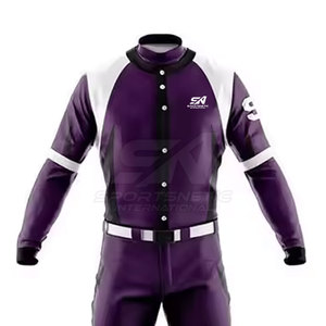 Precio de Mayoreo Uniforme de Béisbol Personalizado para Hombre 2026, Uniforme de Béisbol de la Mejor Calidad a Bajo Precio - Product Image 4