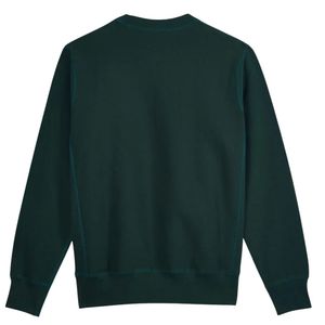 เสื้อสเวตเชิ้ตคอกลมสีเขียวป่าสำหรับผู้ชาย ผ้าฝ้ายพรีเมียม แขนยาว สวมใส่สบาย เหมาะสำหรับทุกวัน - Product Image 2