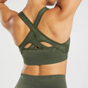 Soutien-gorge de sport pour femme fabriqué au Pakistan, personnalisé, vêtements de yoga, soutien-gorge de fitness pour femme à bas prix - Product Image 2