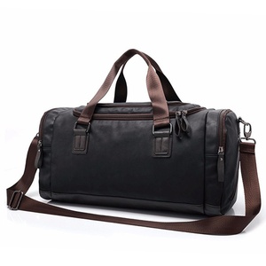 Sac de voyage de luxe portable en cuir PU avec logo personnalisé, sac de sport, sac de week-end, grand sac de voyage, sac de sport, sac de voyage à roulettes - Product Image 4