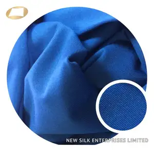 92 Polyester 8 Elastane Fabric Solid Color Dyeing Polyester Spandex Knit Lingerie Fabric 150gsm