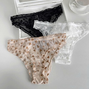 Ensembles de soutien-gorge et culottes pour femme en dentelle personnalisée, respirants, pour usage quotidien, production en gros - Product Image 6