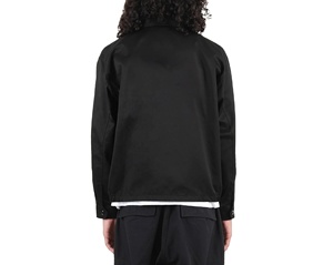 Veste de travailleur en toile surdimensionnée de haute qualité avec logo imprimé personnalisé veste à capuche pour travaux extérieurs d'hiver d'automne avec broderie à fermeture éclair - Product Image 4