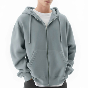 เสื้อฮู้ดดี้ผ้าฟลีซสำหรับฤดูหนาวแบบ unisex ทรงปกติ กันลม เป็นมิตรกับสิ่งแวดล้อม สี/โลโก้ปรับแต่งได้ ผลิตในประเทศปากีสถาน - Product Image 5