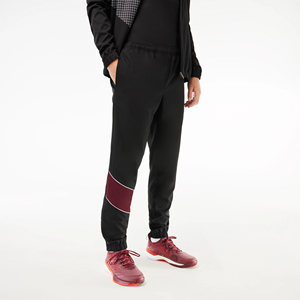 Conjunto Deportivo para Hombre con Cuello Alto y Cremallera, Corte Regular, Diseño OEM, Sudadera y Pantalones con Parches, Conjunto Casual de Dos Piezas - Product Image 4