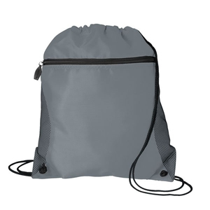 Sac fourre-tout en coton noir uni avec cordon de serrage, personnalisable avec logo, vente en gros, idéal pour le shopping - Product Image 1