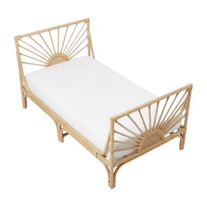 Lit de bébé en rotin de haute qualité, meubles de chambre à coucher, meubles pour enfants, prix d'usine, vente en gros - Product Image 2