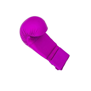 Gants de boxe violets unisexes en PU, équipement d'entraînement résistant à l'usure - Product Image 4