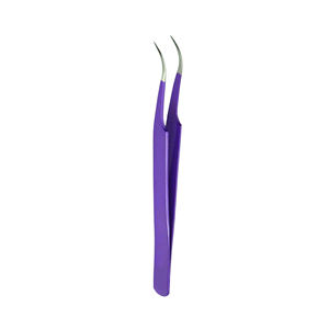 Pinces à cils en acier inoxydable antidérapantes pour extensions de cils - Product Image 4