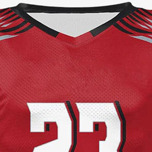 Premium Quality Customized American Football Jersey Short V-<b>neck</b> Stylish Modern Design Eco-Friendly Breathable Unisex Soft - Product Image 4