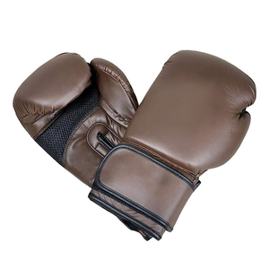 Gants de boxe professionnels d'entraînement avec logo personnalisé en cuir PU/PVC de haute qualité, service OEM, maille ignifuge - Product Image 4