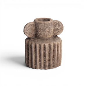 Home Basket Bali Rustic Terracotta Clay Handmade Matte Glaze <b>Ceramic</b> Flower <b>Vase</b> Aesthetic Home Decor Tabletop Decoration 8-12in - Product Image 1
