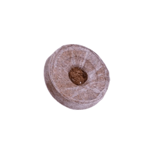 Produit phare : granulés de cocopeat à faible teneur en EC, pureté de 95 % et taille de 3,5 à 4,2 cm, pour l'horticulture professionnelle et la germination des semis. - Product Image 1