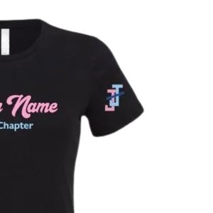 Camiseta negra Jack and Jill Mom para mujer, camiseta informal de algodón con estampado, suave y cómoda, para uso diario, eventos familiares, ropa a juego - Product Image 4