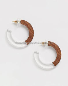 Pendientes de Aro Grandes de Moda para Mujer, Estilo Clásico, Diseño para Amantes, Fiestas, Ocasiones, Varios Colores, Par Colgante - Product Image 3