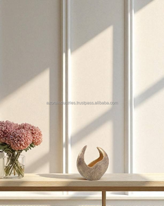 Azora Industries Jardinière décorative moderne de luxe en aluminium Vase à fleurs sculptural pour la maison Centre de table Vente en gros - Product Image 3