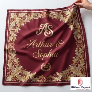 Pañuelo Cuadrado Personalizado de Alta Gama con Estampado, Estilo Seda, Hiyab de Moda, Chal, Envoltura para la Cabeza, Marca Privada, OEM, ODM, Textil Personalizado - Product Image 5