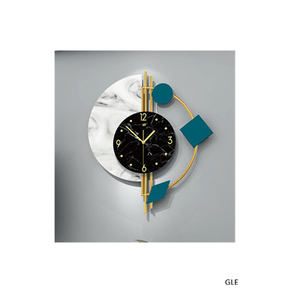 High-Quality Wholesale Luxury Nordic Gold Metal <b>Wall</b> <b>Clock</b> - Creative <b>Silent</b> 3D <b>Wall</b> Decor Watch for Home Office - Product Image 3