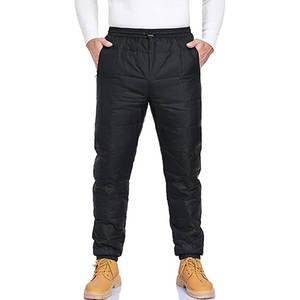 Pantalones de Nieve para Hombre, Pantalones de Plumón Cálidos para Invierno, Pantalones Acolchados, Pantalones para Esquí, Camping, Senderismo, Snowboard - Product Image 2