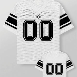 Jersey de Fútbol Americano Personalizado para Mujer, Sublimado, Corte Ajustado, Transpirable, Poliéster, Uniforme de Equipo Personalizado, Producción OEM al por Mayor - Product Image 6