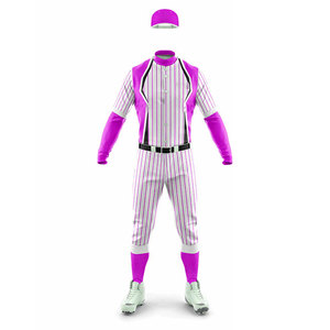 Custom Print Plus Sizes <b>Baseball</b> Men's Uniform Long Sleeve Jersey Pants Set Adjustable <b>Baseball</b> Uniform Blank Printed Suit - Product Image 2
