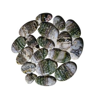 พลอยแจสเปอร์ธรรมชาติคุณภาพสูงรูปทรงผสมแบบคาโบชอง ขนาด 20-45 มม. น้ำหนัก 8-12 กรัม สำหรับทำเครื่องประดับ ขายส่ง - Product Image 4