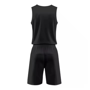 Custom Chevron Basketball Uniform Set Sublimated Mesh Jersey Shorts OEM Sports Kit Quick Dry Breathable Teamwear - Product Image 2