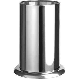 Porte-couverts en acier inoxydable de qualité supérieure, finition argentée, organiseur d'ustensiles pour comptoir - Product Image 5