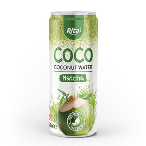 Rita Coco 320ml Matcha sabor puro agua de coco refrescante té verde inspirado jugo de vegetales de Vietnam - Product Image 1