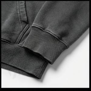Sudadera con Capucha Vintage OEM para Hombre, Algodón Grueso, Estilo Urbano, Oversize, Lavado Ácido, Hombros Caídos, Color Personalizable - Product Image 6