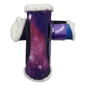 Ensemble de tapis de selle d'équitation avec bonnet d'oreille et protège-tendons assortis, motif intérieur alvéolé, respirant, protection équestre - Product Image 4