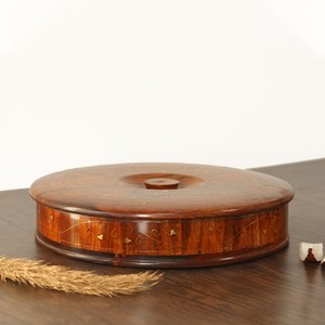 กล่องใส่เครื่องเทศไม้ทำมือพร้อมช้อน - Product Image 2
