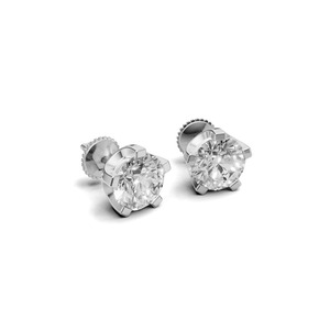 Modernos Diamantes Redondos Brillantes con Engaste de Garra Seguro para Joyería Fina Unisex y Accesorios Minimalistas para el Día a Día - Product Image 4