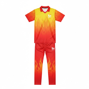 Maillot de cricket sublimé imprimé numériquement, ensemble uniforme de cricket personnalisé pour équipe, vêtements de cricket professionnels anti-humidité - Product Image 1