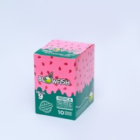 Boîte d'emballage en papier personnalisée, boîte pliante, boîte cadeau pour compléments alimentaires, articles ménagers et bonbons, présentoir de vente au détail