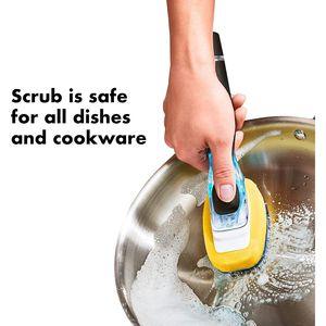 Nuovo Dispenser di Sapone con Ottima Presa per Lavaggio Piatti, Giallo - Prodotto Premium - Product Image 2