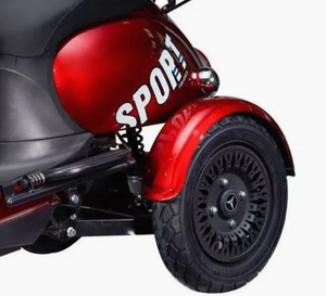 สกู๊ตเตอร์ไฟฟ้า 4 ล้อ รุ่นใหม่ C7 สำหรับผู้สูงอายุ - ระยะทางวิ่งไกล 40 กม. ใช้ได้บนถนนสาธารณะ รับประกัน 3 ปี ที่จับพลาสติก รับผลิตแบบ OEM/ODM - Product Image 4