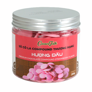 Chocolate Compuesto de Alta Calidad para Envío Global, Venta al por Mayor, HALAL, OEM/ODM, Galletas de Panadería, Botones de Chocolate con Fresa, Cacao 1KG - Product Image 1