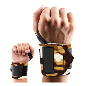 สายรัดข้อมือแบบสั่งทำ OEM ทำจากนีโอพรีนและไนลอน - ปิดด้วยแถบตีนตุ๊กแก กันลื่น ทนทาน เหมาะสำหรับกีฬาและยกน้ำหนักในยิม - Product Image 6